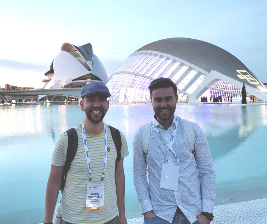 Collega's naar BILT EUROPE 22 Vibes Building Engineers